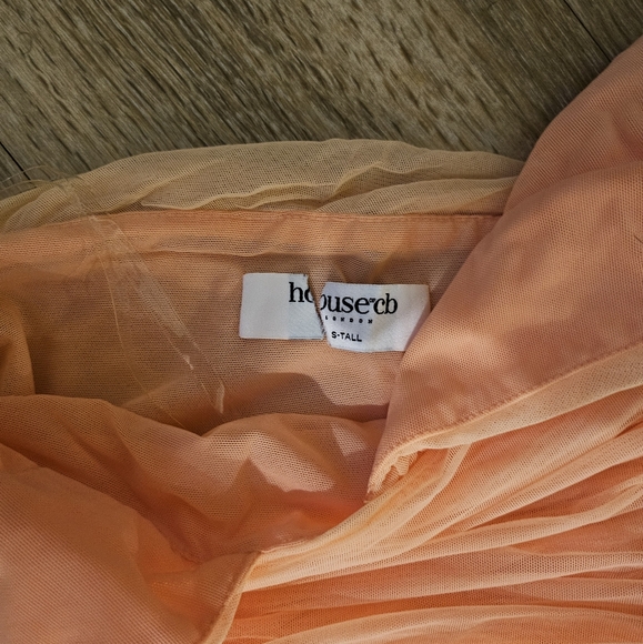 House Of CB 'India' Sorbet Gathered Mini Dress - Picture 3 of 6